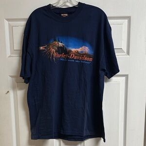 Harley-Davidson Midnight Blue Graphic Tee